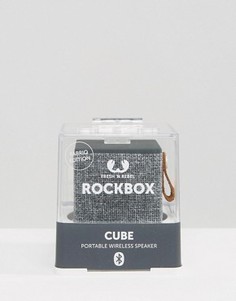 Беспроводной динамик бетонной расцветки в форме куба Fresh N Rebel Rockbox - Черный