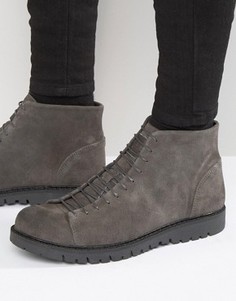 Замшевые ботинки Walk London Bethnal - Темно-синий