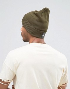 Зеленая шапка-бини Nike Futura 803732-347 - Зеленый