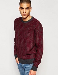 Вязаный джемпер из овечьей шерсти Original Penguin - Розовый
