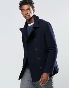 Пальто-бушлат Original Penguin Lance - Темно-синий