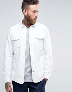 Рубашка слим Hoxton Shirt Company - Белый