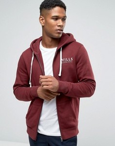 Худи с логотипом Jack Wills Damson - Красный