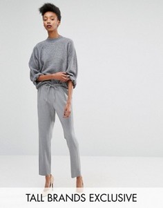 Строгие брюки Y.A.S Tall Monday - Серый