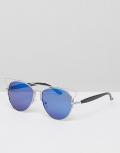 Солнцезащитные очки-авиаторы 7X - Черный