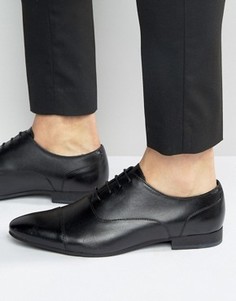Оксфордские туфли Walk London Mark - Черный