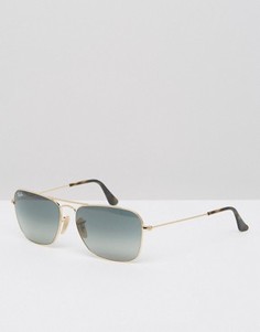 Солнцезащитные очки-авиаторы Ray-Ban 0RB3136 - Золотой
