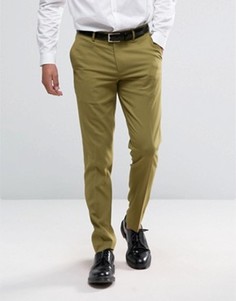 Светло-зеленые зауженные брюки ASOS - Зеленый