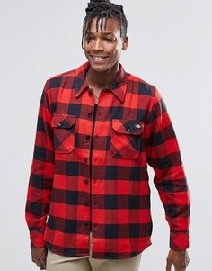 Рубашка классического кроя в клетку Dickies - Красный