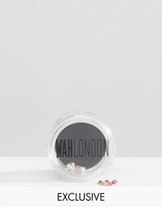 Горшочки для дизайна ногтей WAH London & ASOS - Holo Crystal - Серебряный