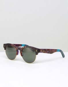 Солнцезащитные очки в стиле ретро Toms Charlie - Коричневый