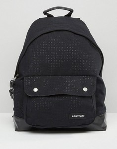 Черный рюкзак с перфорацией Eastpak PakR - Черный