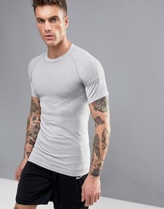 Футболка с логотипом SikSilk Compression - Серый