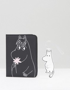 Багажная бирка и обложка для паспорта Moomins - Мульти