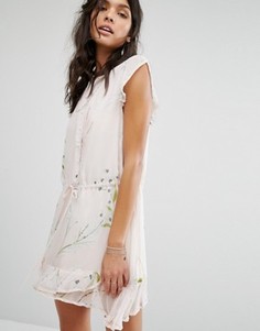 Платье с цветочным принтом Stevie May Daintree - Белый