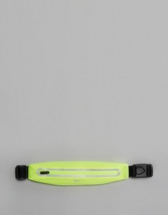 Ярко-желтая расширяющаяся сумка-кошелек на пояс для бега Nike Running - Желтый