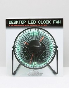 Настольные часы-вентилятор со светодиодной подвеской - Мульти Gifts