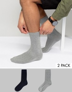2 пары фактурных носков Jack & Jones - Мульти