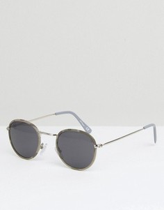 Круглые солнцезащитные очки Jeepers Peepers - Серый