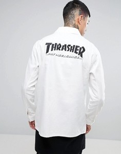 Куртка HUF x Thrasher Chore - Белый