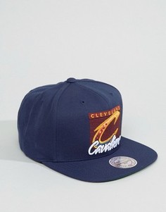 Бейсболка Mitchell & Ness Cleveland Cavaliers - Темно-синий