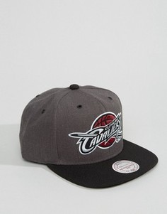 Бейсболка Mitchell & Ness G3 Cleveland Cavaliers - Серый