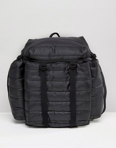 Черный стеганый рюкзак ASOS - Черный
