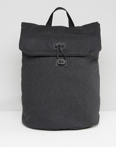 Темно-серый рюкзак из мельтона ASOS - Серый