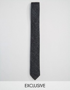 Черный галстук Reclaimed Vintage Inspired - Черный