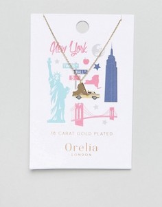Ожерелье Orelia New York State - Золотой