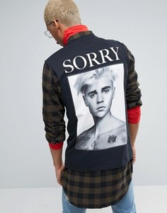 Майка Justin Bieber Purpose Tour Bieber - Черный
