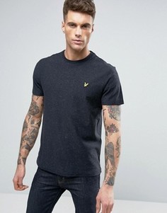 Черная футболка классического кроя с логотипом Lyle & Scott - Черный