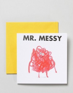 Открытка Ohh Deer Mr Messy - Мульти