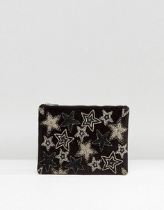 Клатч со звездами New Look - Медный