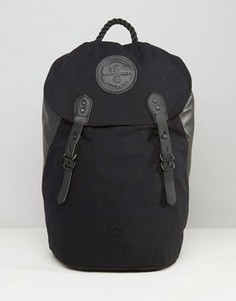 Парусиновый рюкзак с кожаной отделкой Stighlorgan Ryan - Черный