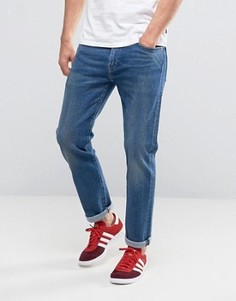 Классические суженные книзу джинсы Levis 502 - Синий