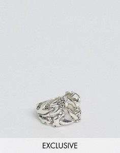 Кольцо с когтями дракона Reclaimed Vintage Inspired - Серебряный