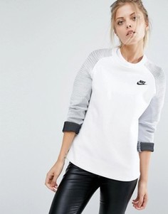Свитшот с круглым вырезом Nike Premium - Белый