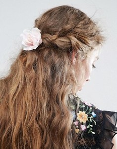 Резинка для волос с розой пастельного цвета ASOS - Мульти
