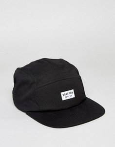 5-панельная кепка Brixton Hendrick - Черный