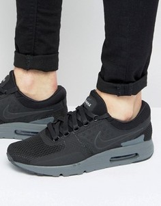 Черные кроссовки Nike Air Max Zero QS 789695-001 - Черный