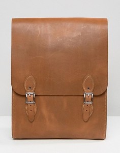 Рюкзак цвета дуба Leather Satchel Company - Рыжий
