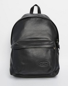 Кожаный рюкзак с уплотнением Eastpak PakR - Черный