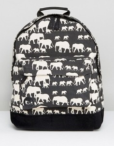 Рюкзак с принтом слона Mi Pac - Черный