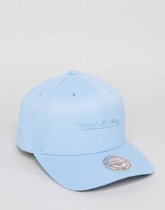 Голубая бейсболка Mitchell & Ness 110 - Синий