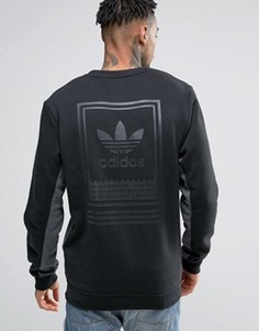 Свитшот с круглым вырезом adidas Skateboarding Toolkit BJ8727 - Черный