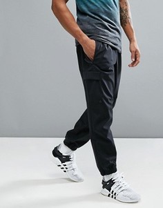 Черные джоггеры на манжетах с боковыми карманами adidas ZNE B46965 - Черный