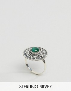 Серебряное кольцо с малахитом Regal Rose Balula - Серебряный