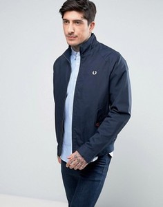 Темно-синяя куртка Харрингтон Fred Perry Ealing - Темно-синий