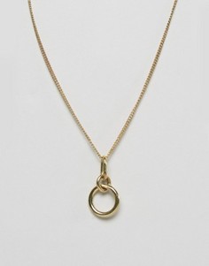 Ожерелье-цепочка с подвеской Made - Золотой